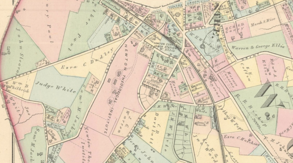 1874 Newton City Atlas