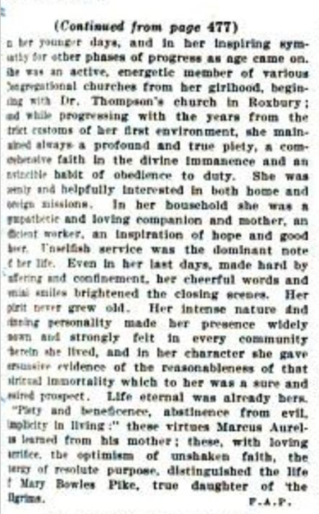 1855- Mary Bowles Pike
